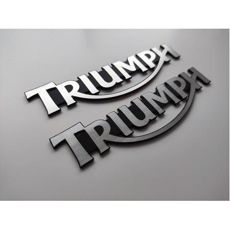 Triumph motosiklet logosu 2li set
